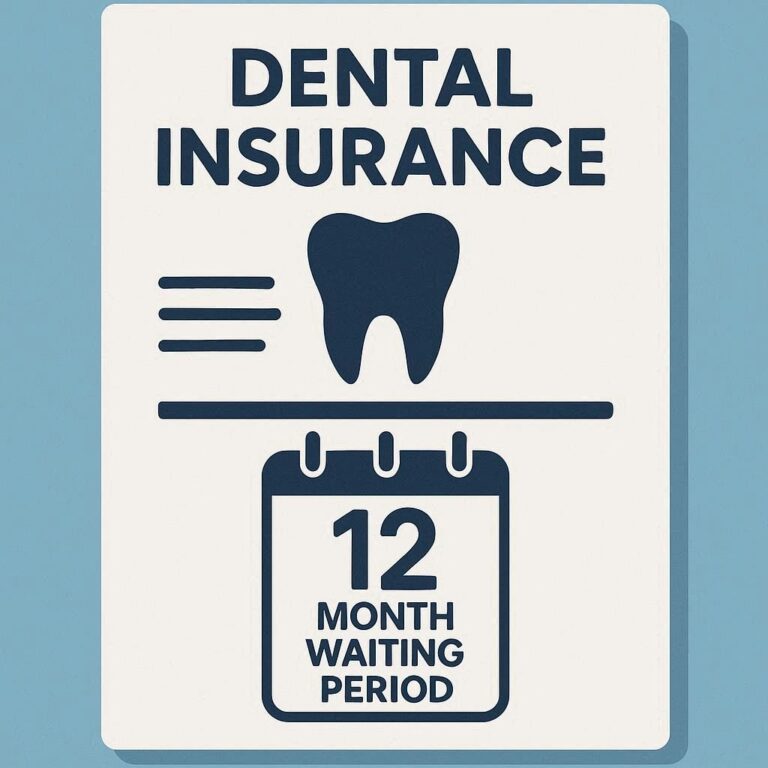 Dental Insurance 12 Month Waiting Period