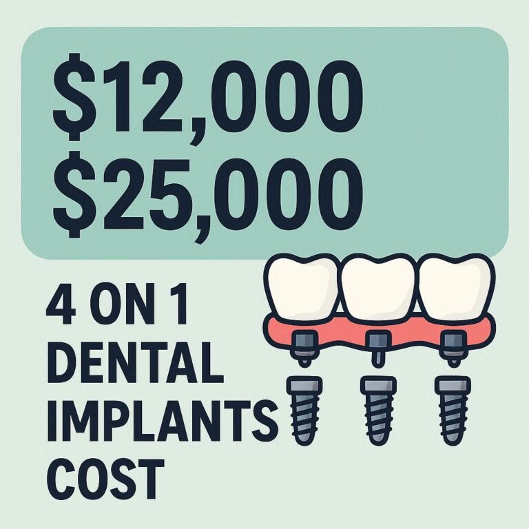4 on 1 Dental Implants Cost