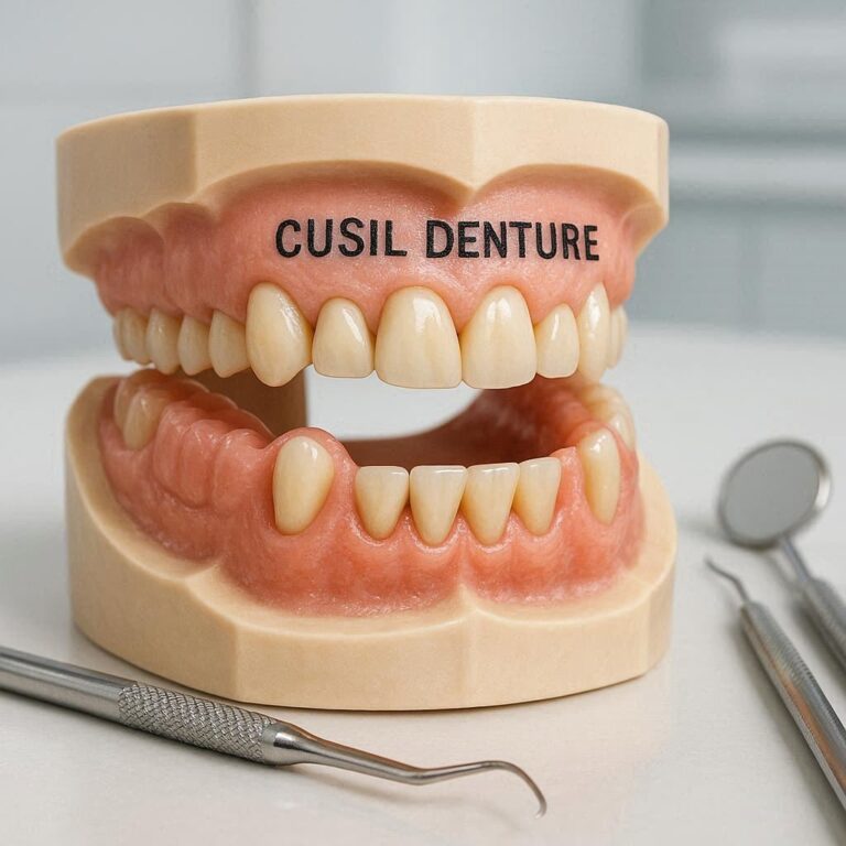 ADA Code for CuSil Denture