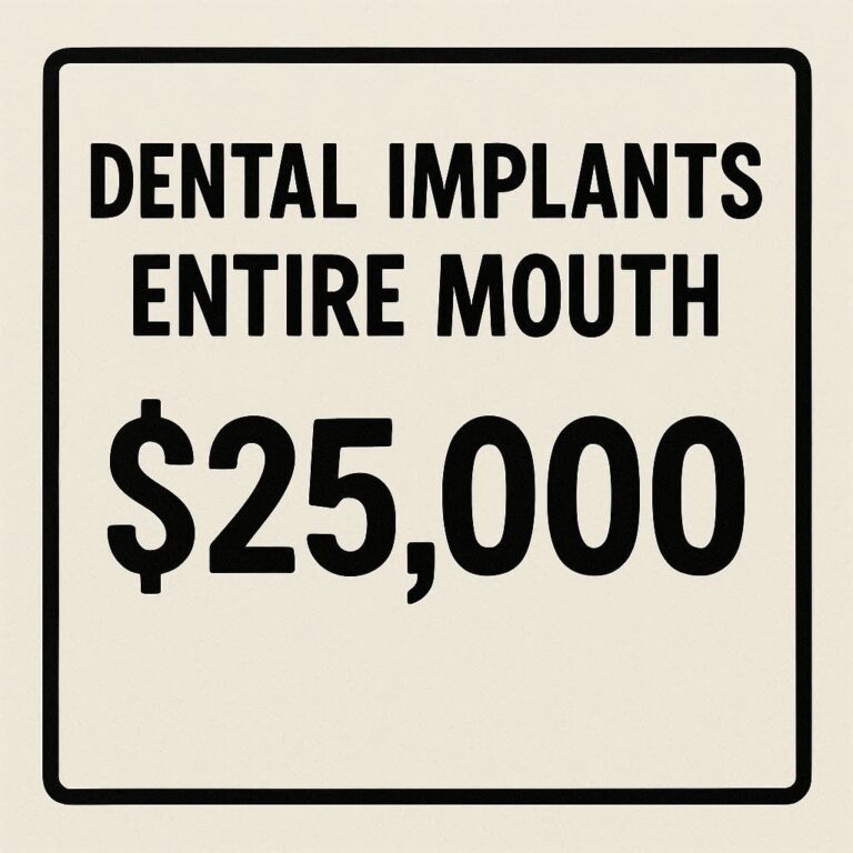 Dental Implants Entire Mouth Cost