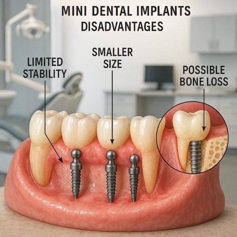 Disadvantages of Mini Dental Implants