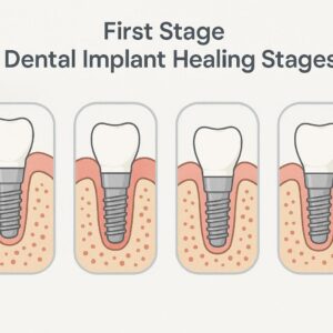 First Stage Dental Implant Healing Stages