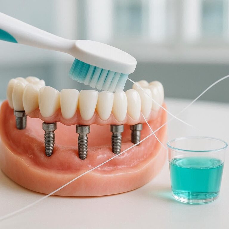 How To Clean All On Four Dental Implants