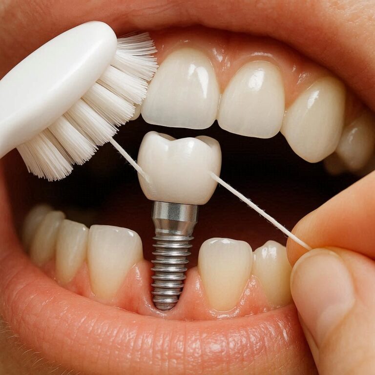 How To Clean Dental Implants