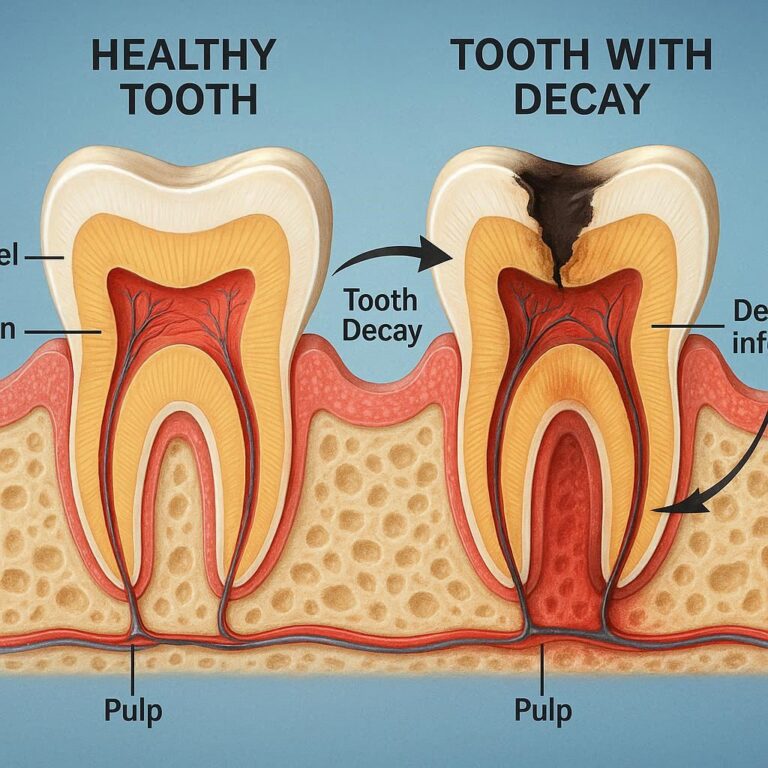 Is Tooth Decay The Same As Infection?