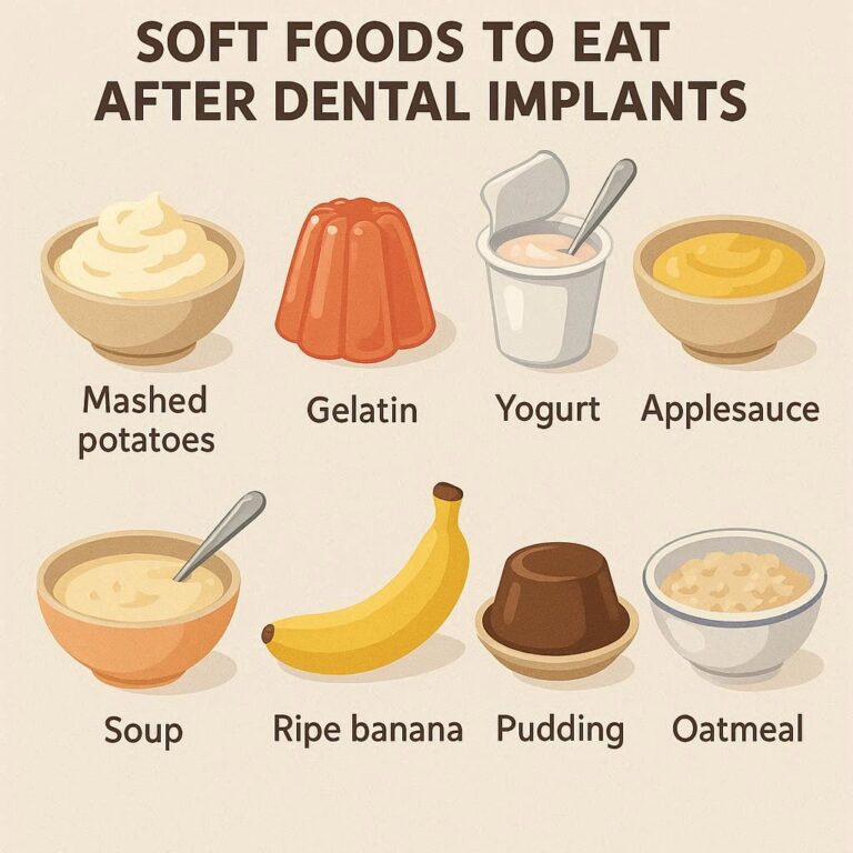 Soft Foods to Eat After Dental Implants