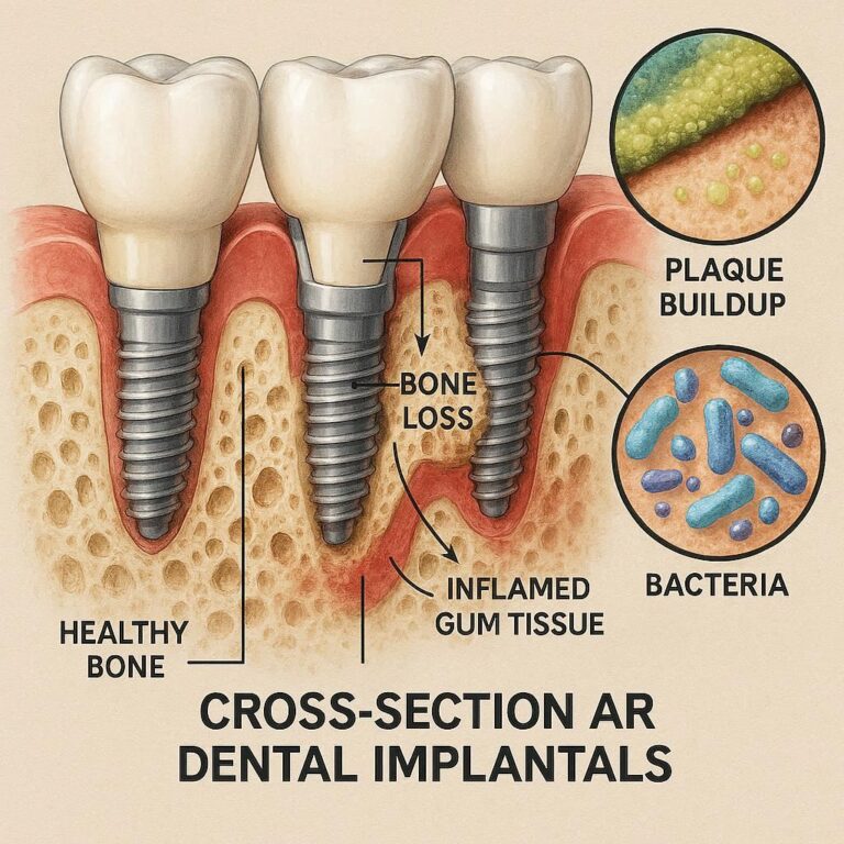What Causes Bone Loss Around Dental Implants?