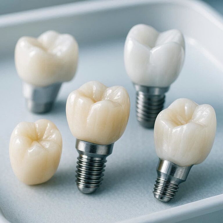 best material for dental implant crowns
