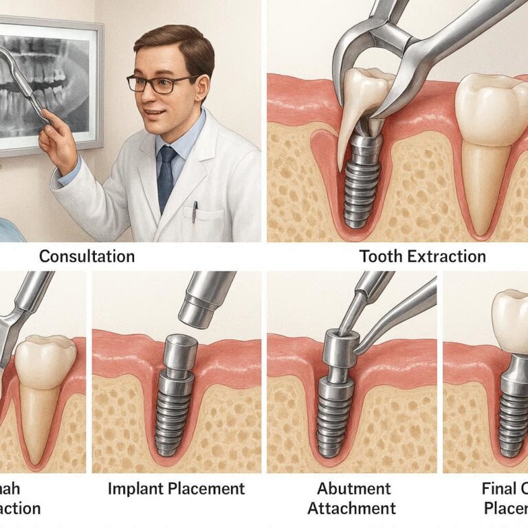 How Many Phases in Dental Implant?
