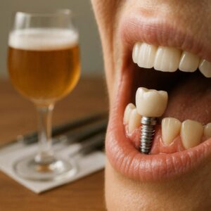Alcohol After Dental Implant