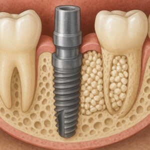 Bone Graft at Time of Implant Placement