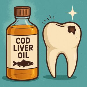 Cod Liver Oil for Teeth Regrowth Cavities