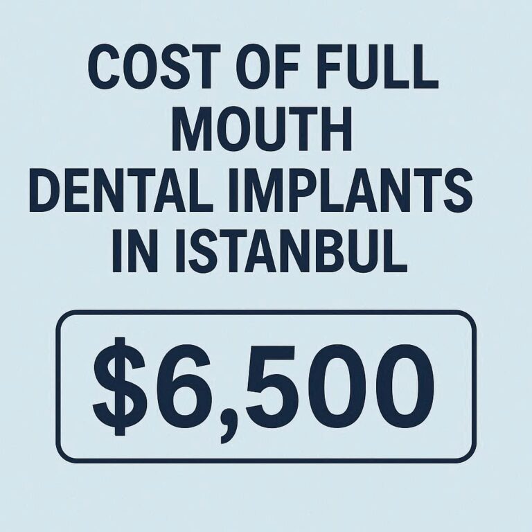 Cost of Full Mouth Dental Implants in Istanbul