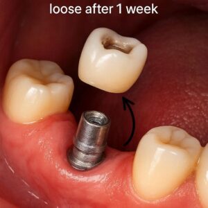 Dental Implant Crown Is Loose After 1 Week