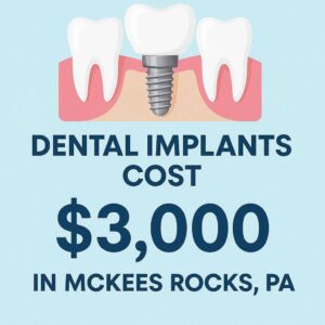 Dental Implants Cost in McKees Rocks PA