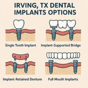 Irving TX Dental Implants Options
