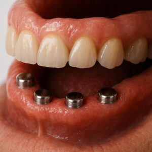 Magnetic Implants for Dentures