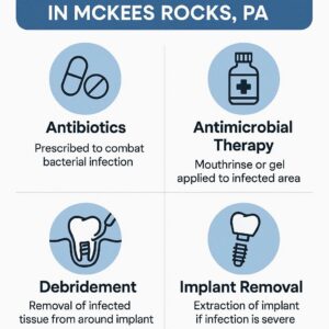 Treatment Options for Dental Implant Infection in McKees Rocks PA