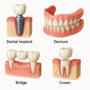 Types of Teeth Replacements
