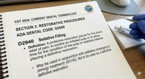 ADA Dental Code for Sedative Fillings
