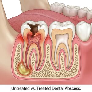 Can a Dental Abscess Go Away on Its Own?