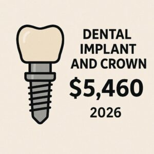 Dental Implant and Crown Cost in 2026