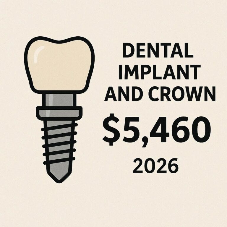 Dental Implant and Crown Cost in 2026