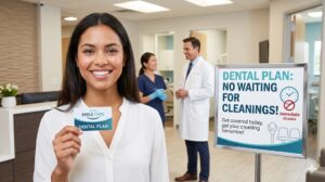 dental plan no waiting for cleanings