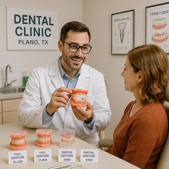 denture costs in plano without insurance