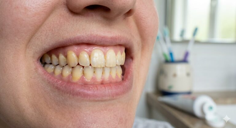 why are my teeth turning yellow even though i brushing