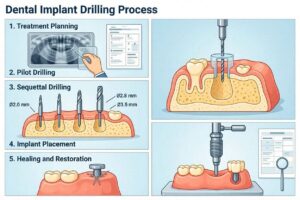 All About Dental Implants Drilling Process Explained