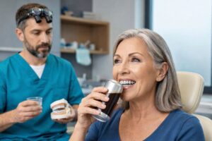 Can Drink Soda With Dental Implants In?