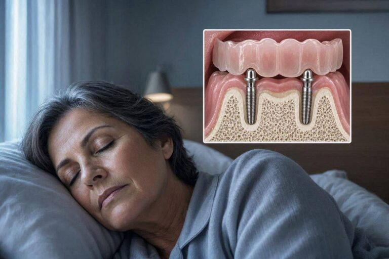 Can You Sleep With Mini Dental Implants?