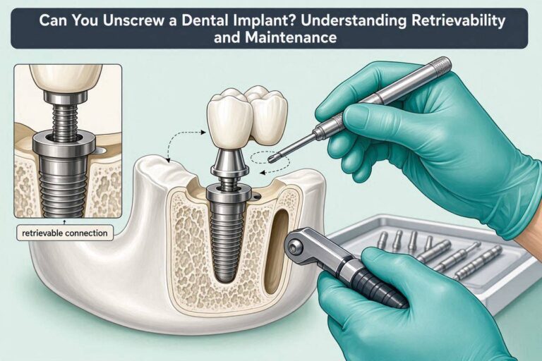 Can You Unscrew a Dental Implant?
