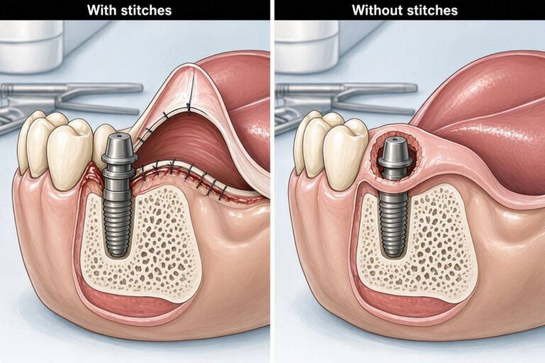 Do Dental Implants Require Stitches?
