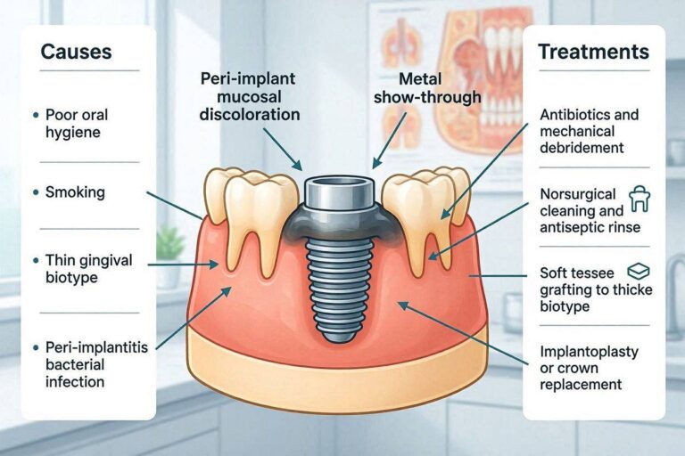Gum Black Around Implant