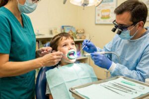 How Dentists Do a Filling on a Child