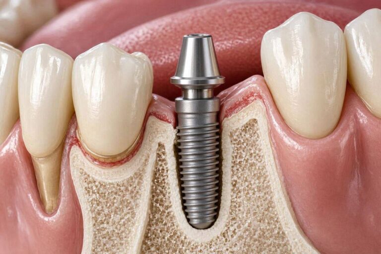 How The Bone Dental Implant Looks?