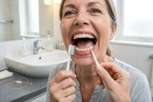 How to Brush Dental Implants