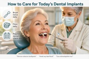 How to Care for Today's Dental Implants