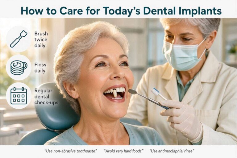 How to Care for Today's Dental Implants