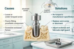 Implant Screw Fell Off: Causes & Solutions