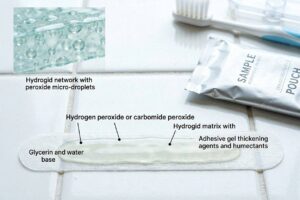 What Are Teeth Whitening Strips Made Of?
