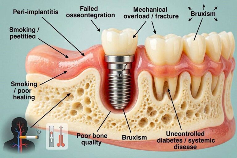What Causes Dental Implants to Fail?