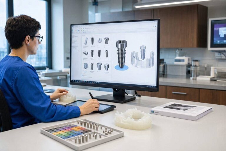 What Implant Libraries Dental Wings?