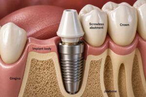 What Is A Screwless Dental Implant?