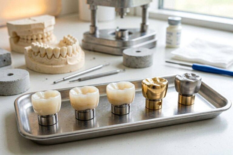 What Material Are Dental Implant Crowns Made Of?
