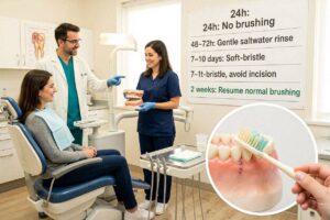 When Can You Brush Your Teeth After Dental Implant Surgery?