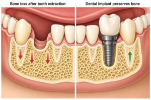 Will Dental Implants Stop Bone Loss