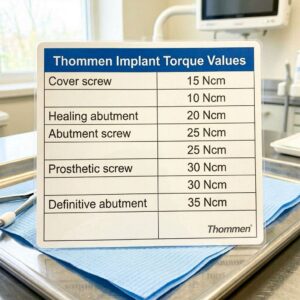 thommen implant torque values